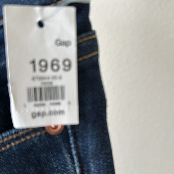 GAP Women's Dark Blue Boot Cut Jeans - Picture 2 of 4